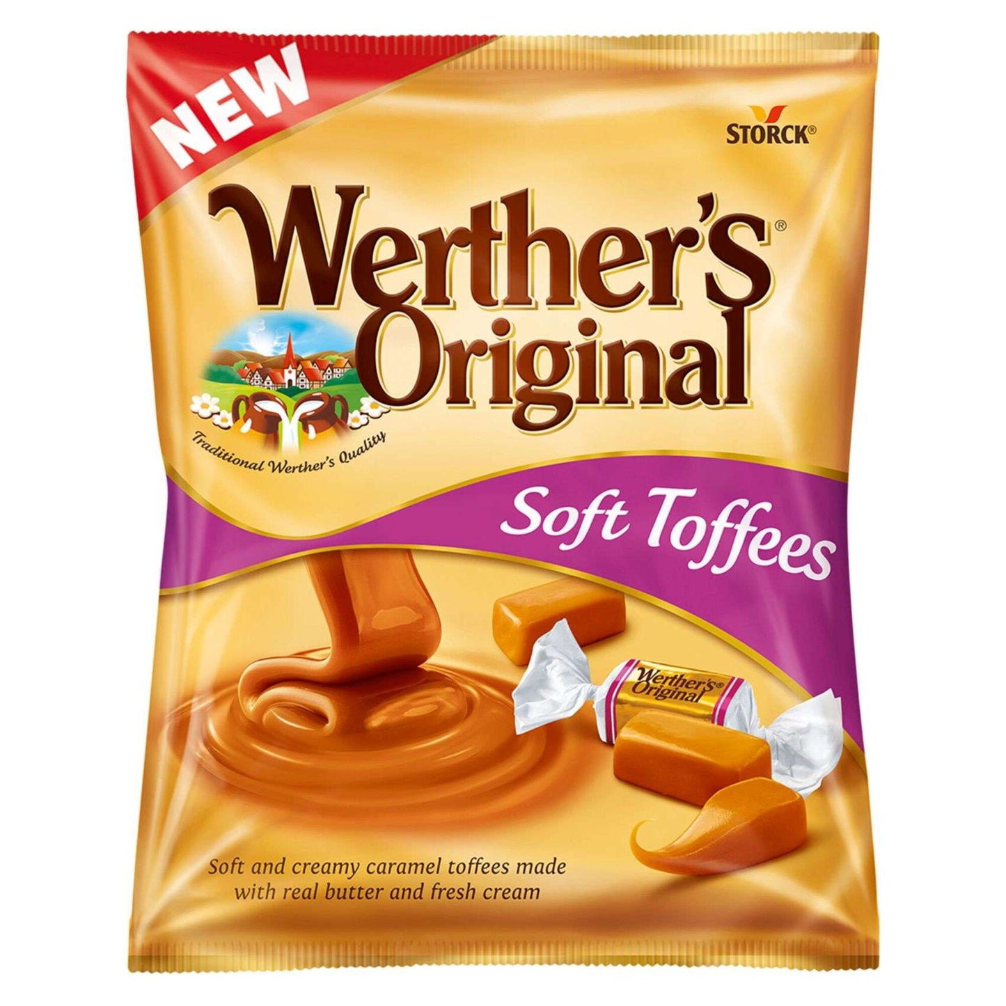 Werther's Original Caramel Soft Toffees 100 gr