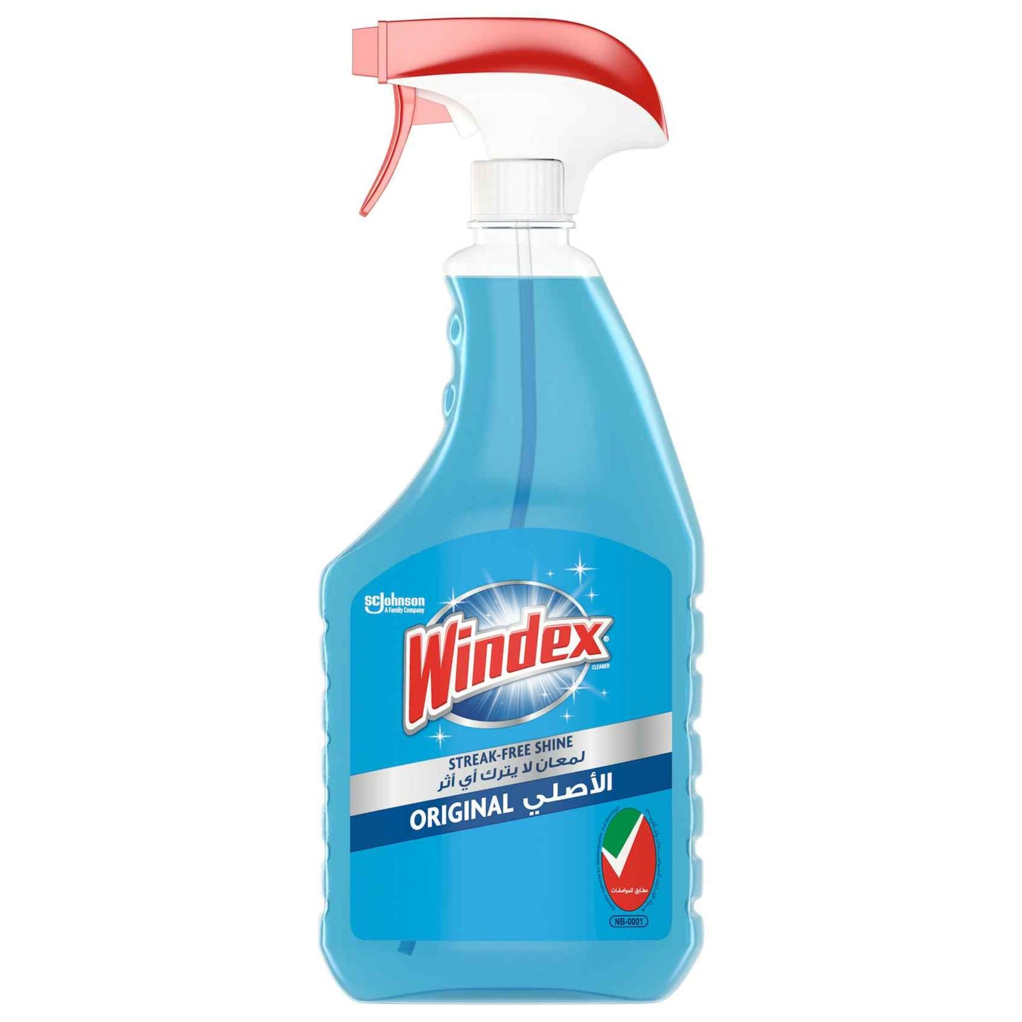 Windex Original Streak Free Glass Cleaner Spray 750 ml
