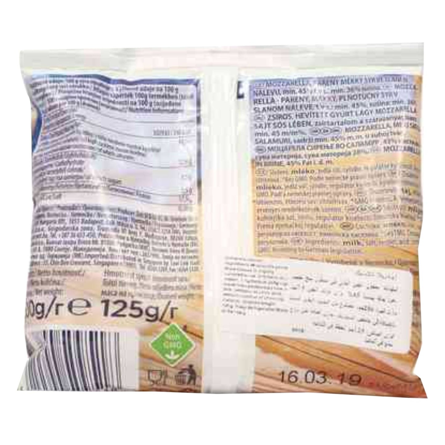 Zott Zottarella Classic Mozzarella Cheese Balls 125 gr