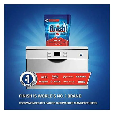 Finish All in One Dishwashing Tablets Lemon 20s