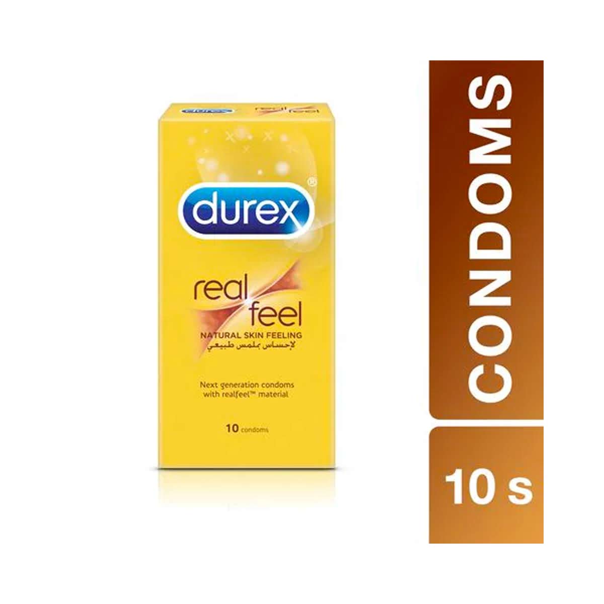 Durex Real Feel Natural Feeling Condoms x10