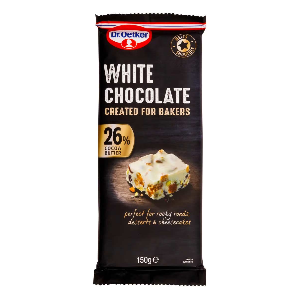 Dr.Oetker Fine Cooks White Chocolate 150gm