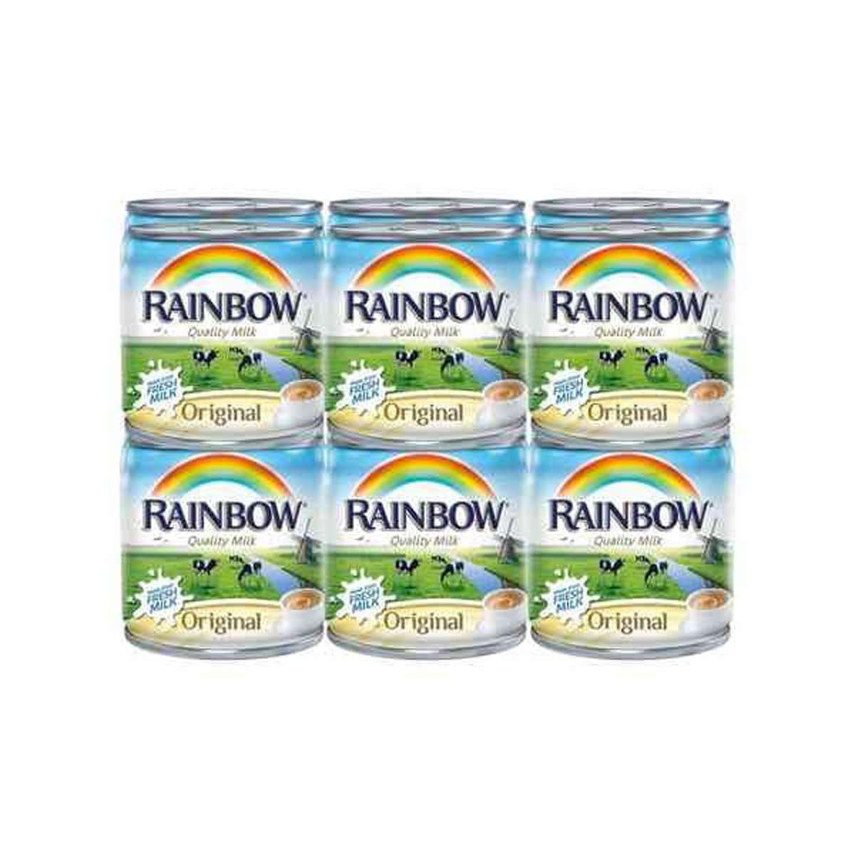 Rainbow Vitamin D Evaporated Milk 12 x 170g