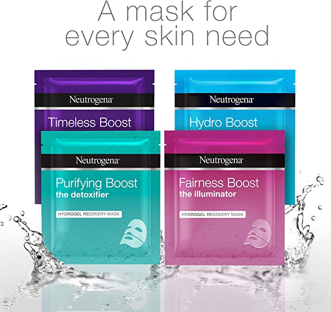 Neutrogena Puryfing Boost Hydrogel Mask 30ml