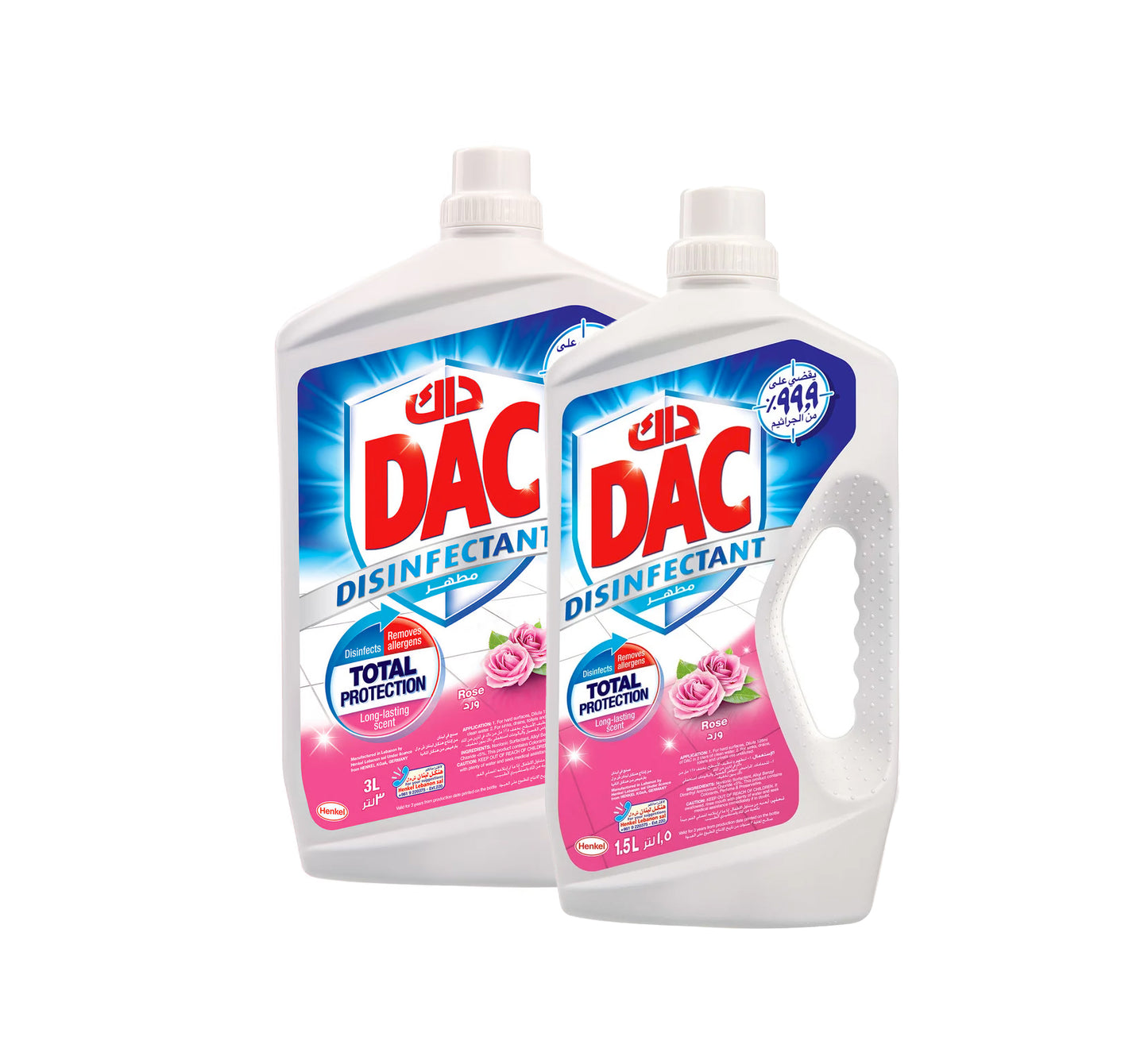 DAC Disinfectant Rose 3 + 1.5 Litre @ 10% off