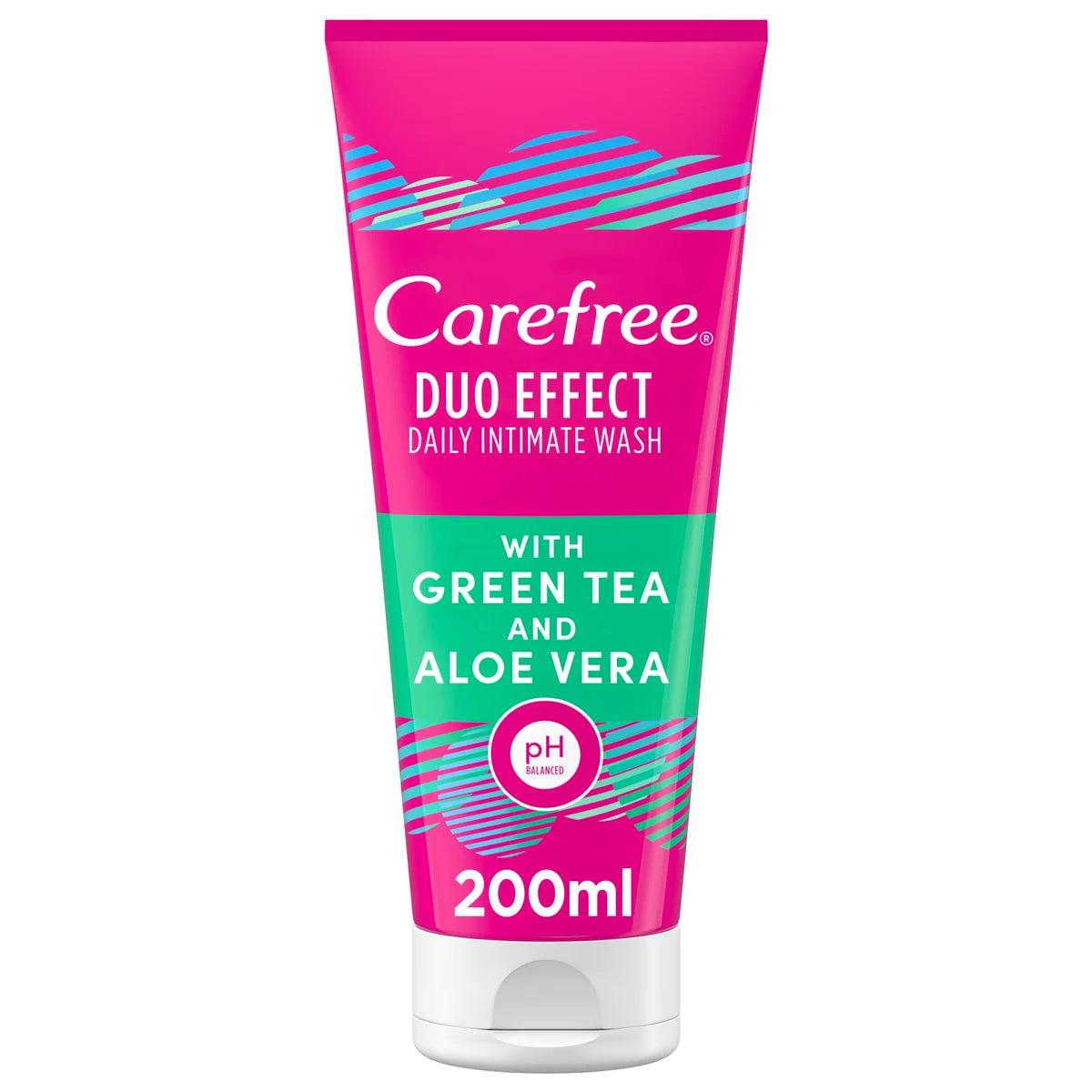 Carefree Intimate Wash Green Tea+ Aloe Vera 200ml