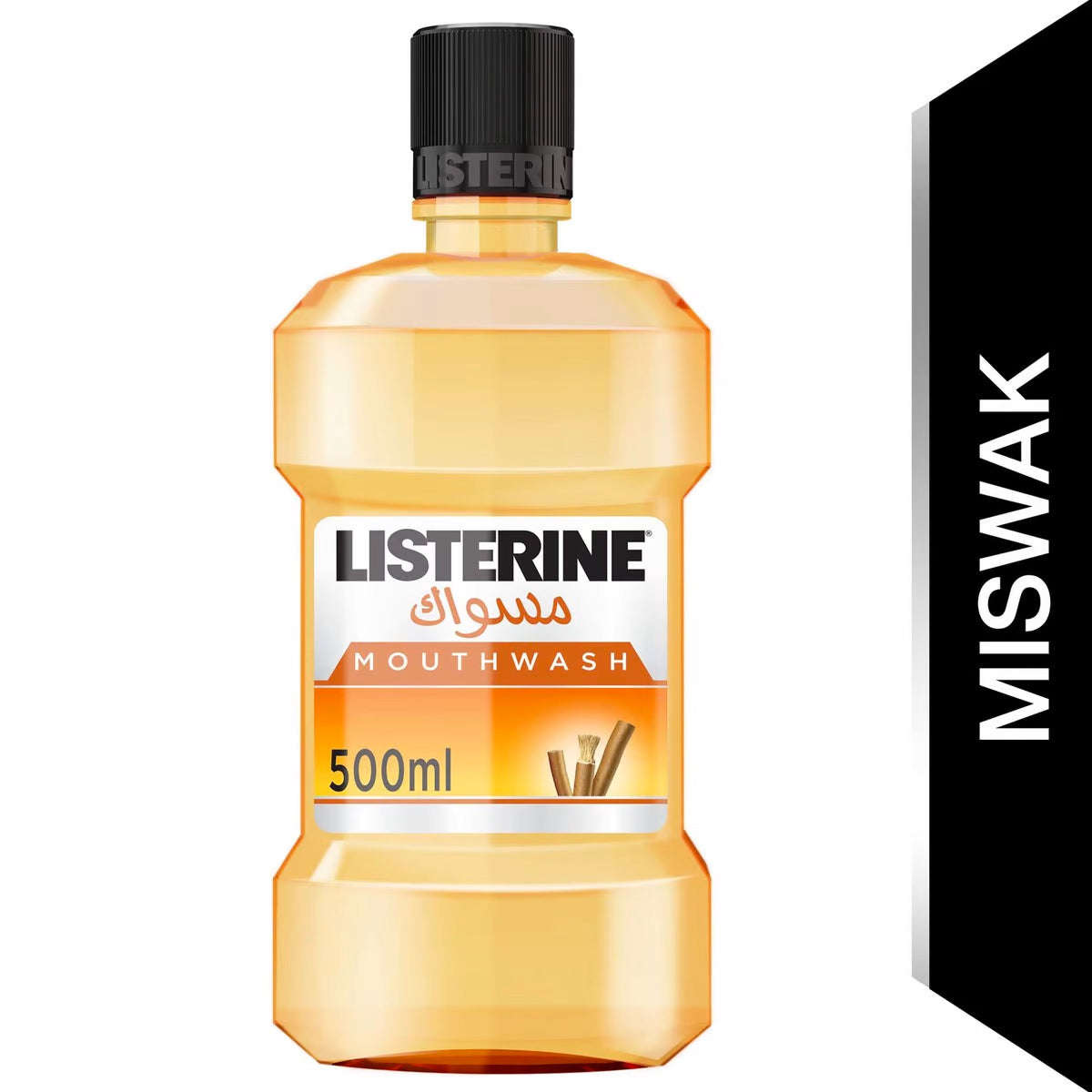 Listerine Mouth Wash Miswak 500ml