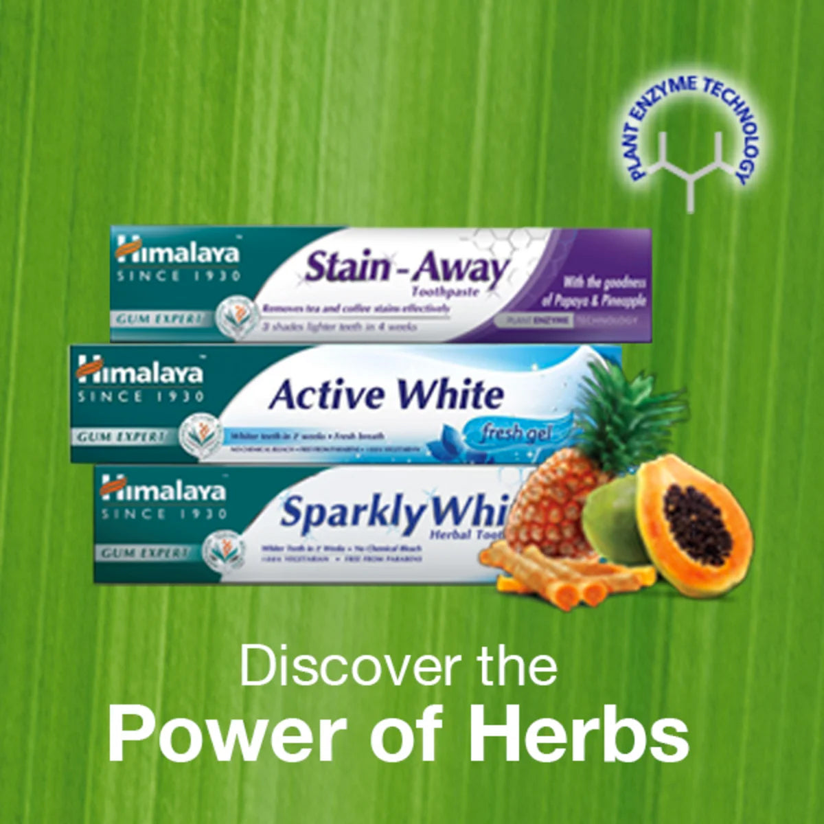 Himalaya Toothpaste Sparkly White Herbal 125g