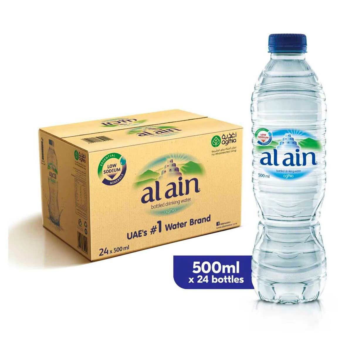 Al Ain Drinking Water 24 x 500ml