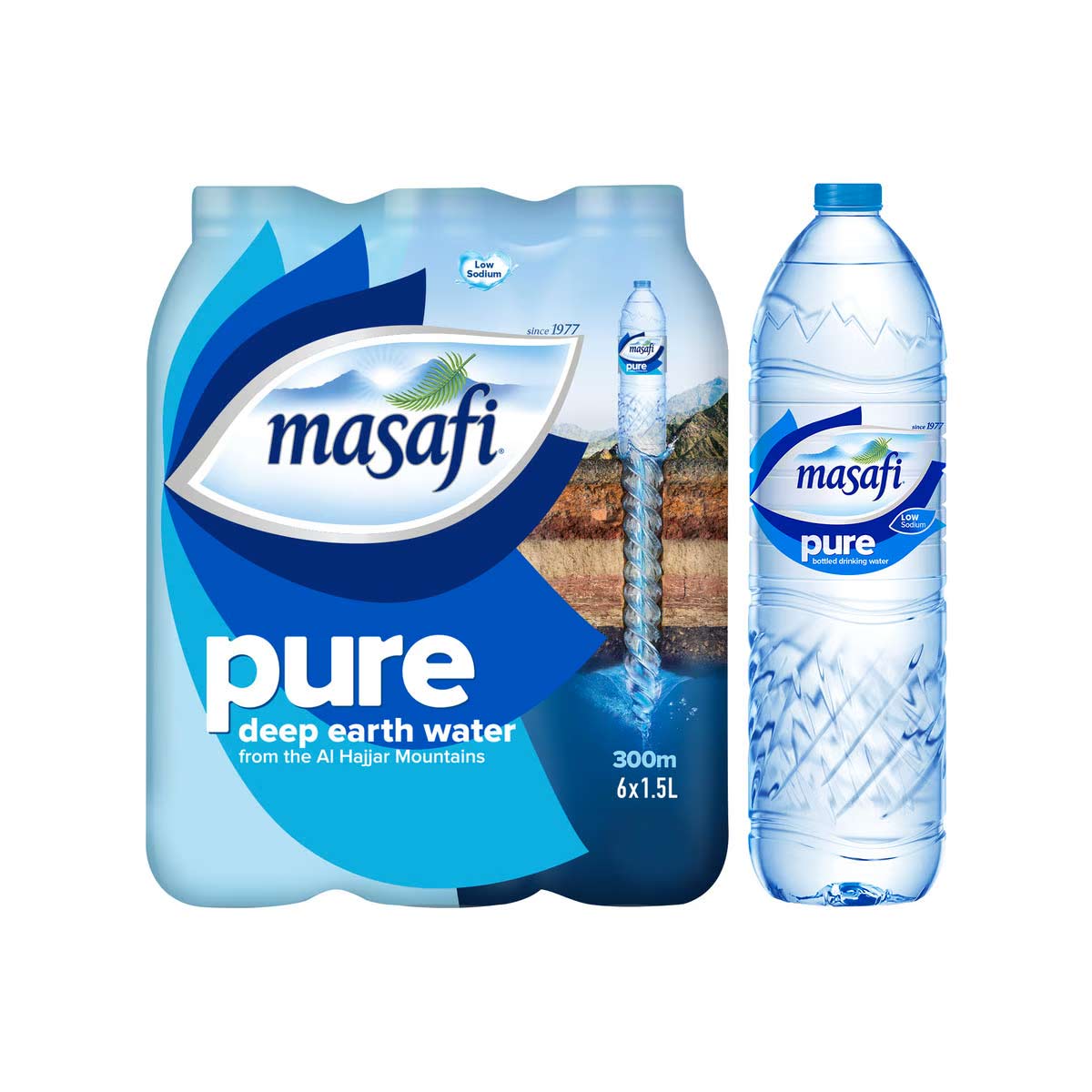 Masafi Drinking Water 6 x 1.5Litre