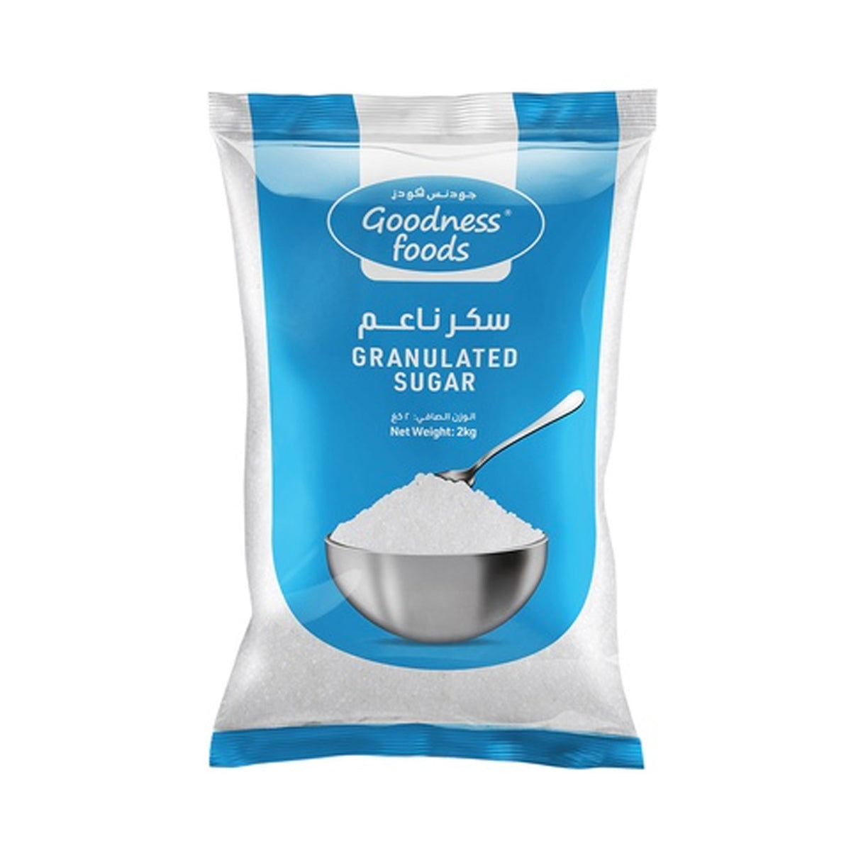 Goodness Foods Granulated White Sugar 2 kg