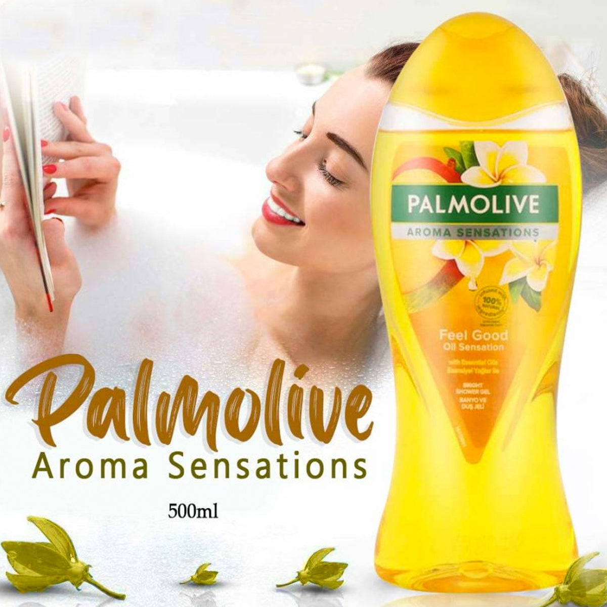 Palmolive Shower Gel Aroma Sensations 500ml Fell Good Oil Sensation
