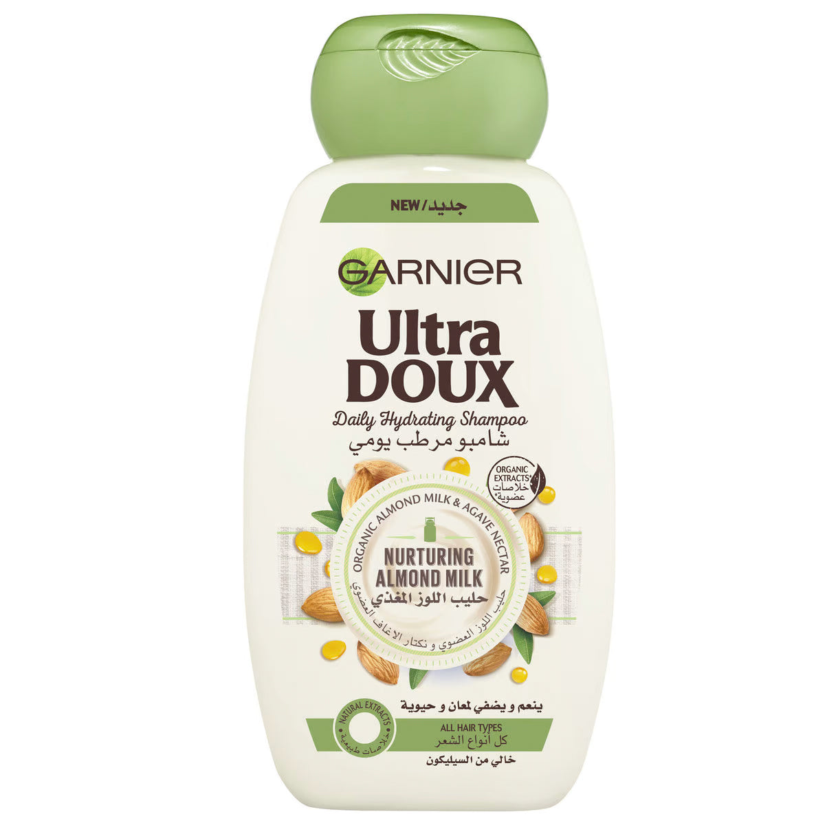 Garnier Ultra Doux Hair Shampoo Nurturing Almond Milk 400ml