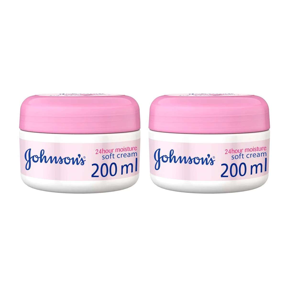 Johnsons Soft Cream 200gm Twin Pack 20% off
