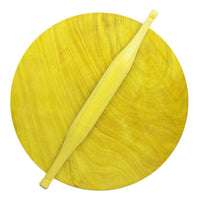 10 Inch Wooden Rolling Pin & Board Set 1 pack