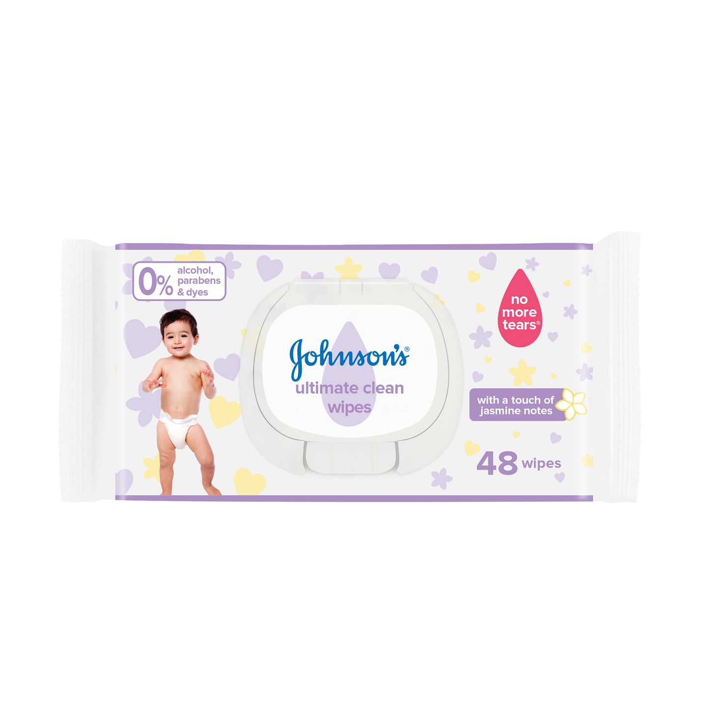 Johnson's Ultimate Clean Wipes 48nos