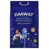 Daawat Traditional White Basmati Rice 5kg