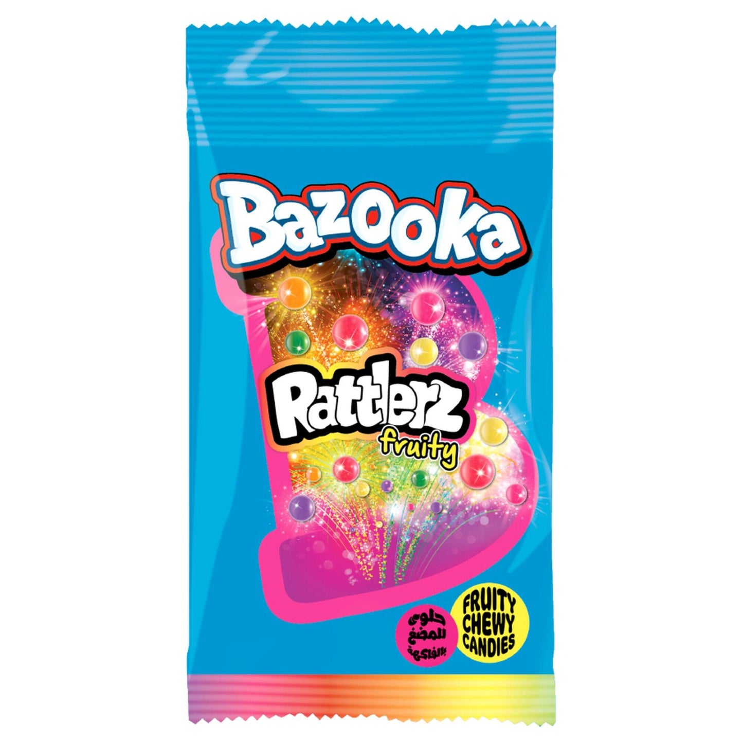 Bazooka Rattlers Fruity Chewy Candies 40g