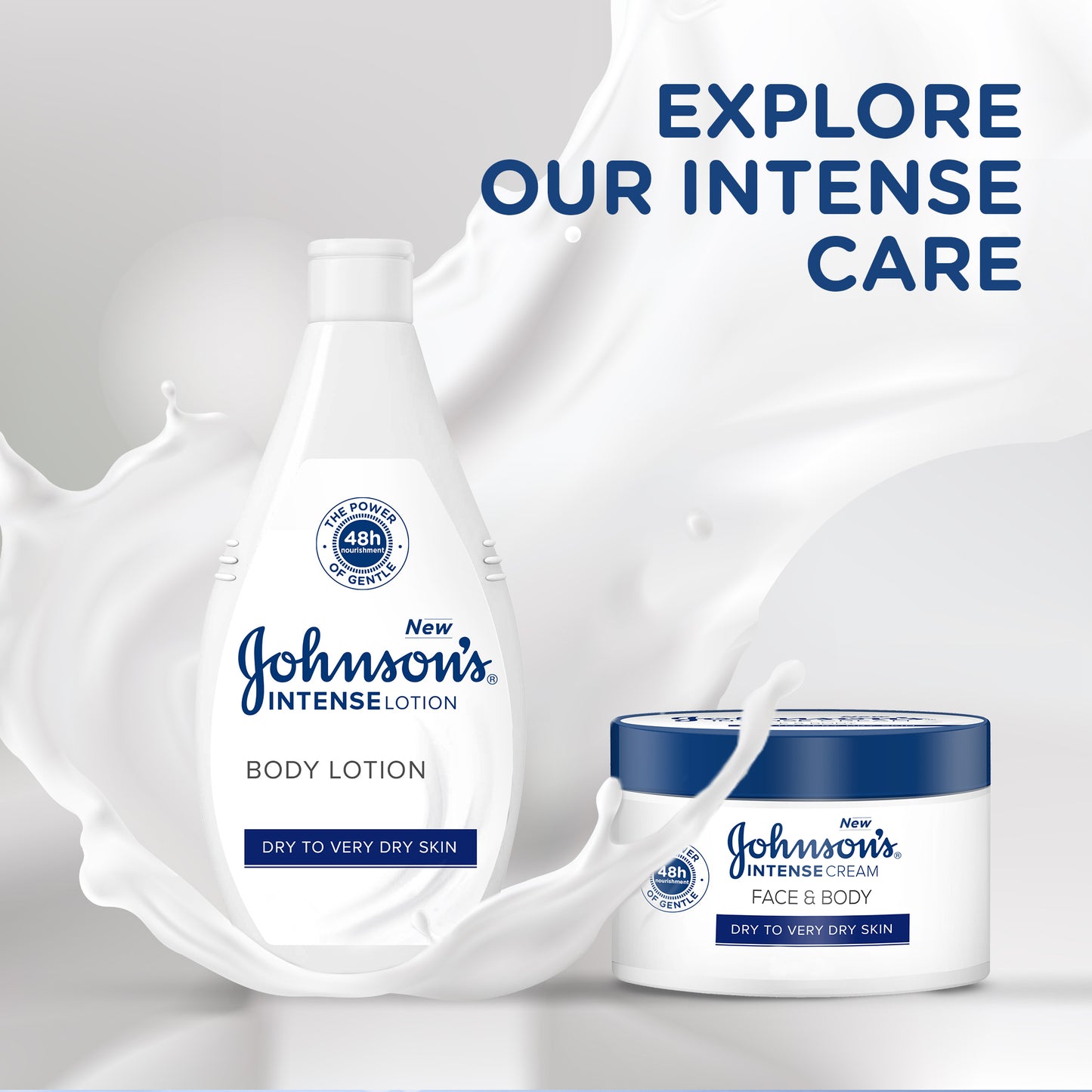 Johnson Intense Lotion 400 ml