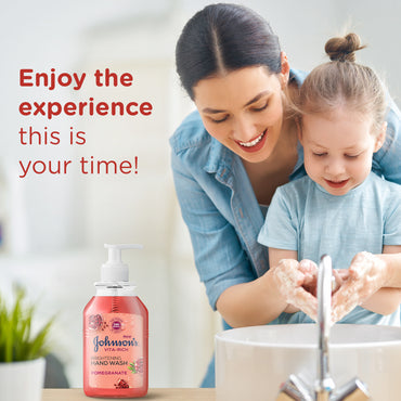 Johnsons Hand Wash Pomegranate 300ML