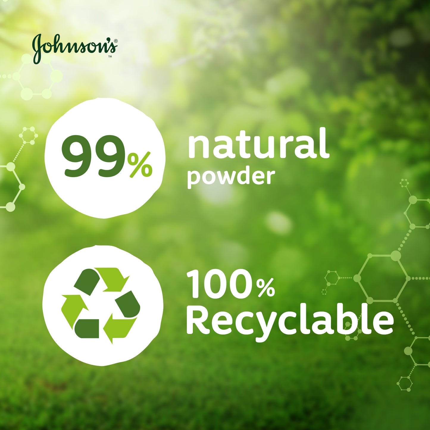 Johnson Baby Regular Natural Powder 400g