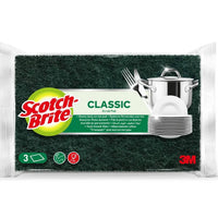 3M Scotch-Brite Heavy Duty Scourer 3 per pack