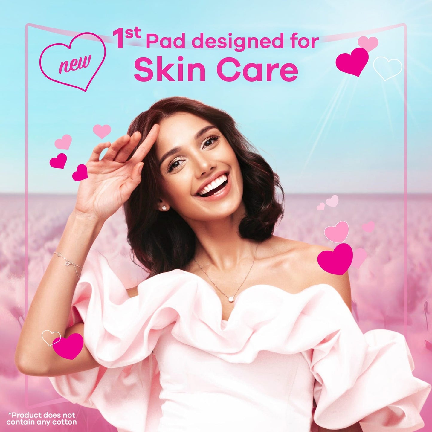 Always Cotton Skin Love Sanitary Pads Large Thick Pads 30's
