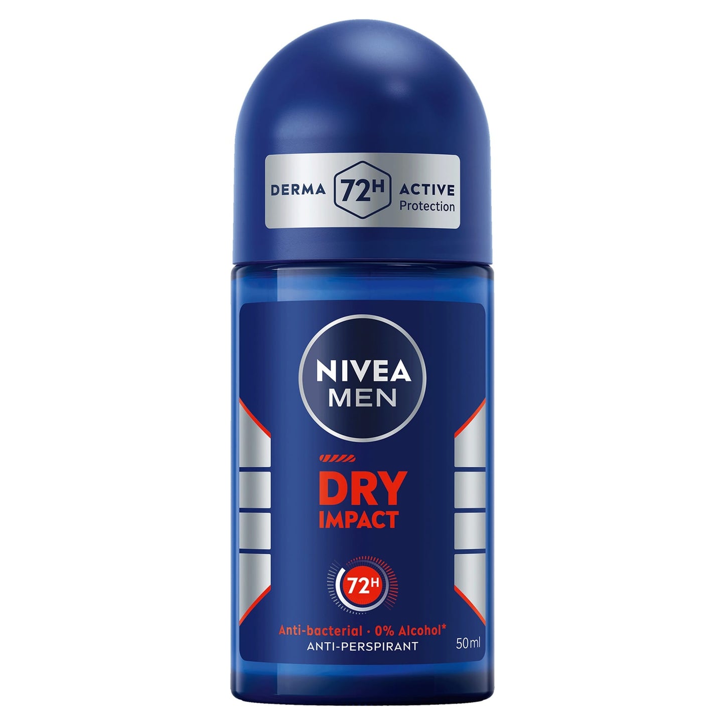 Nivea Men Dry Impact Anti-Perspirant Deodorant for Men with 72H Protection Roll-on 50 ml