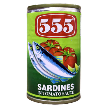 555 Sardines in Tomato Sauce 155g