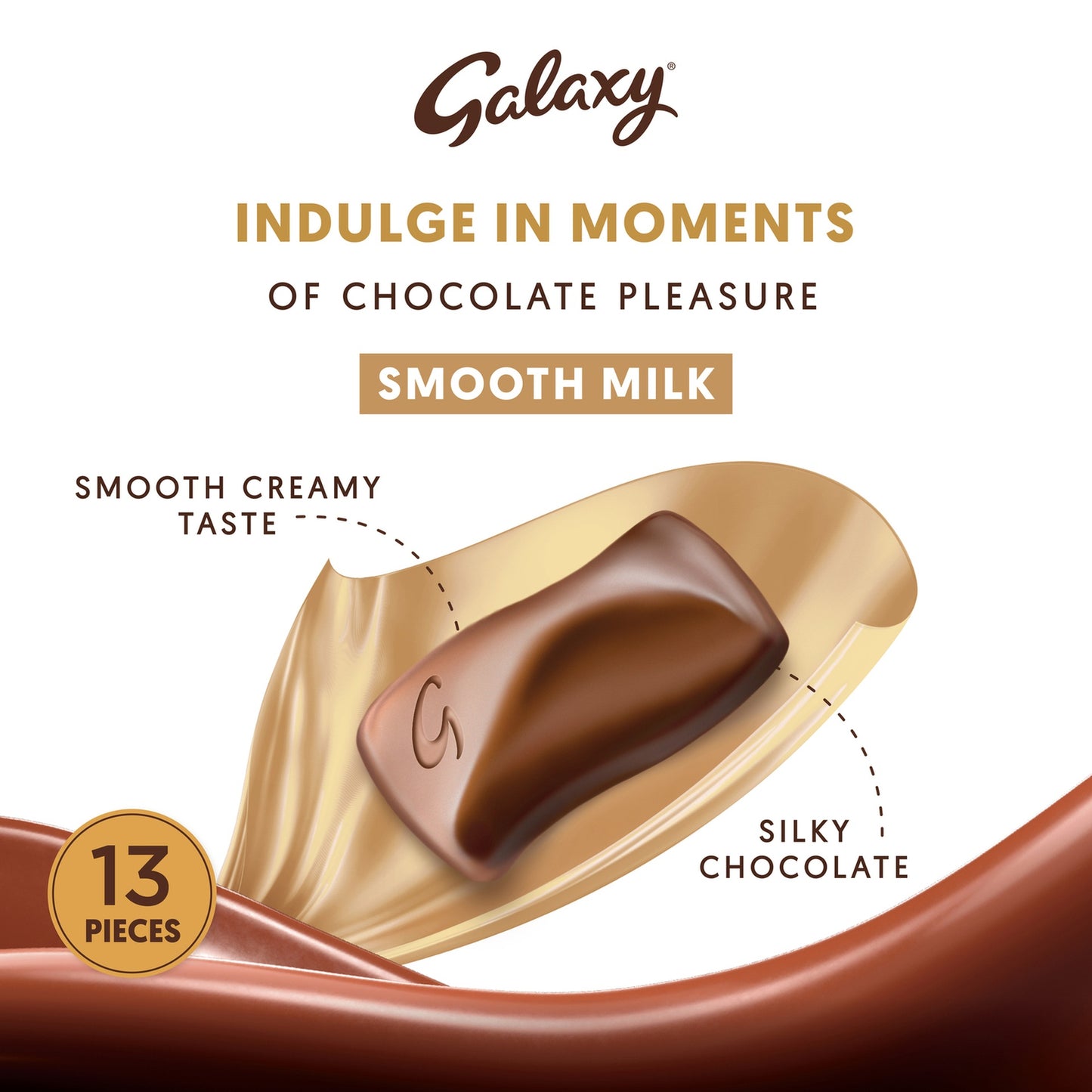 Galaxy Miniatures Smooth Milk Chocolate 117 g