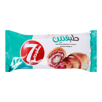 7 Days Croissant Filled with Strawberry & Vanilla Cream 90 gr