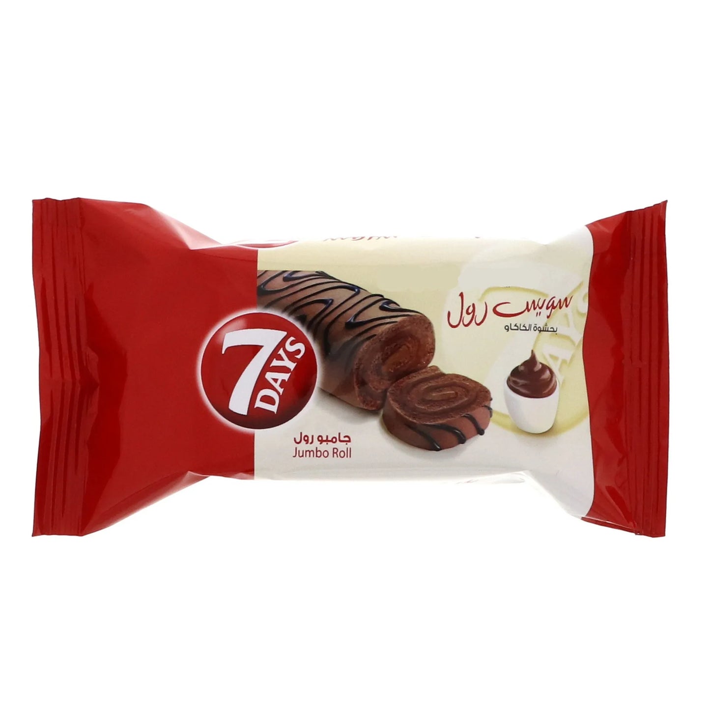 7 Days Jumbo Swiss Roll Filled with Cocoa Cream 55 gr