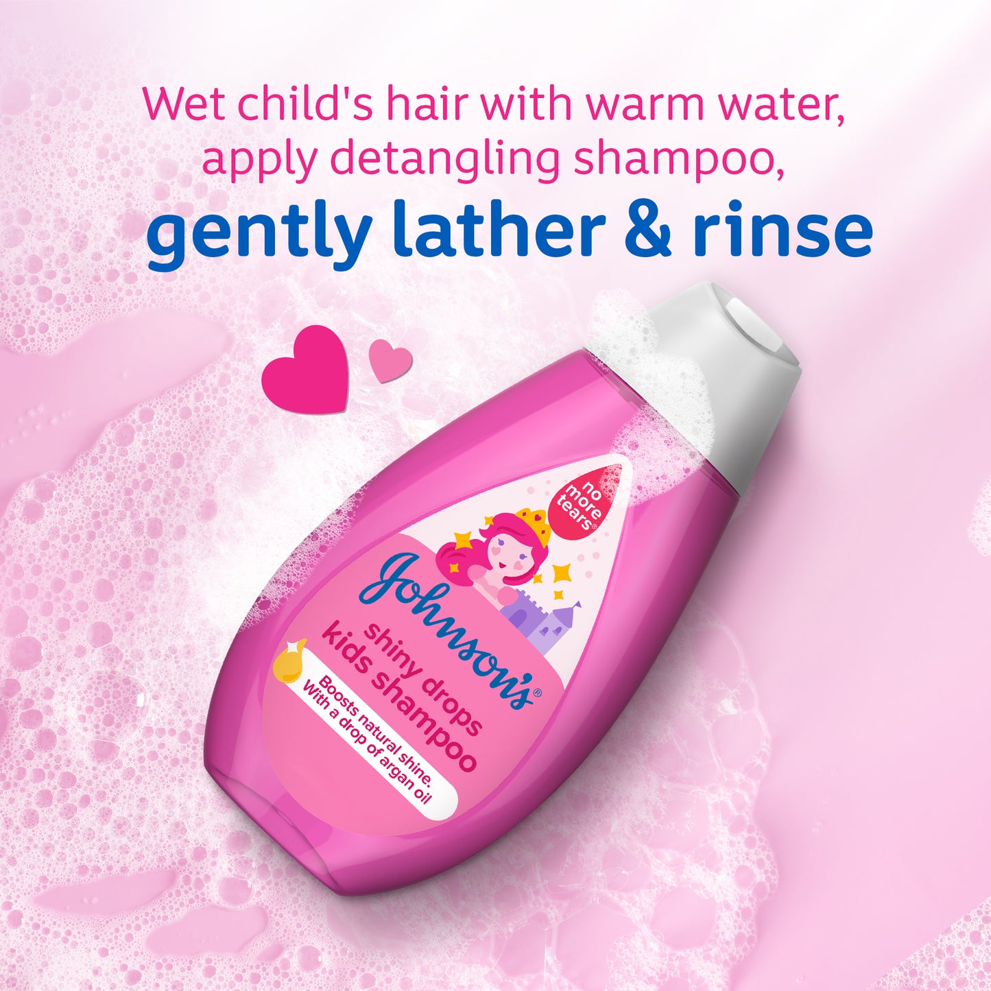 Johnson  Shiny Drops Kids Shampoo- 300ml