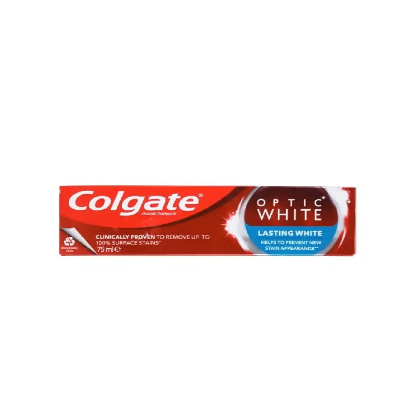 Colgate Toothpaste Optic White Lasting White 75ml