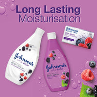 Johnson Vita-Rich Replenishing Body Wash with Raspberry Extract 400 ml