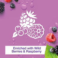 Johnson Vita-Rich Replenishing Body Wash with Raspberry Extract 400 ml