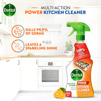 Dettol Kitchen Cleaner Spray Bottle Orange Burst Scent 500 ml