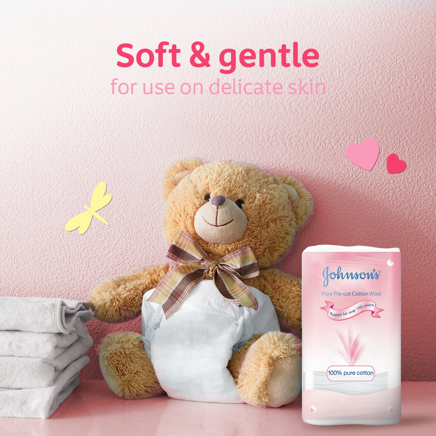 Johnsons Cotton Wool 80 Gm