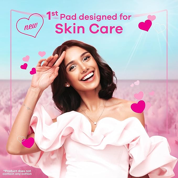 Always Cotton Skin Love Sanitary PadsLarge Thick Pads 30's Tri Pack