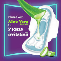 Always Cool & Dry No Heat Feel Maxi Thick Large Sanitary Pads with Wings 30's Tri Pack
