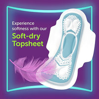 Always Cool & Dry No Heat Feel Maxi Thick Large Sanitary Pads with Wings 30's Tri Pack