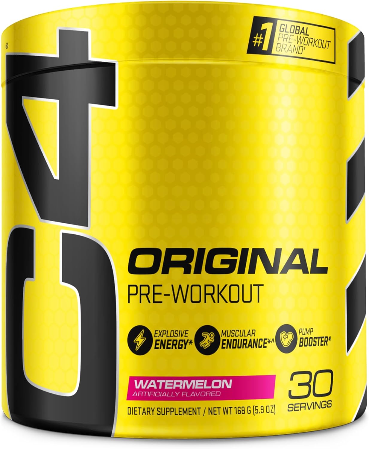 C4 Original PreWorkout Powder Watermelon Flavor 195 gr
