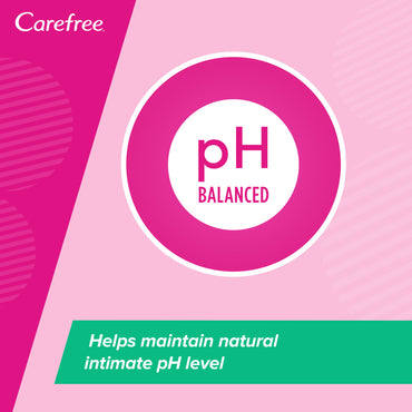Carefree Daily Intimate Wipes with Green Tea and Aloe Vera 20 Nos