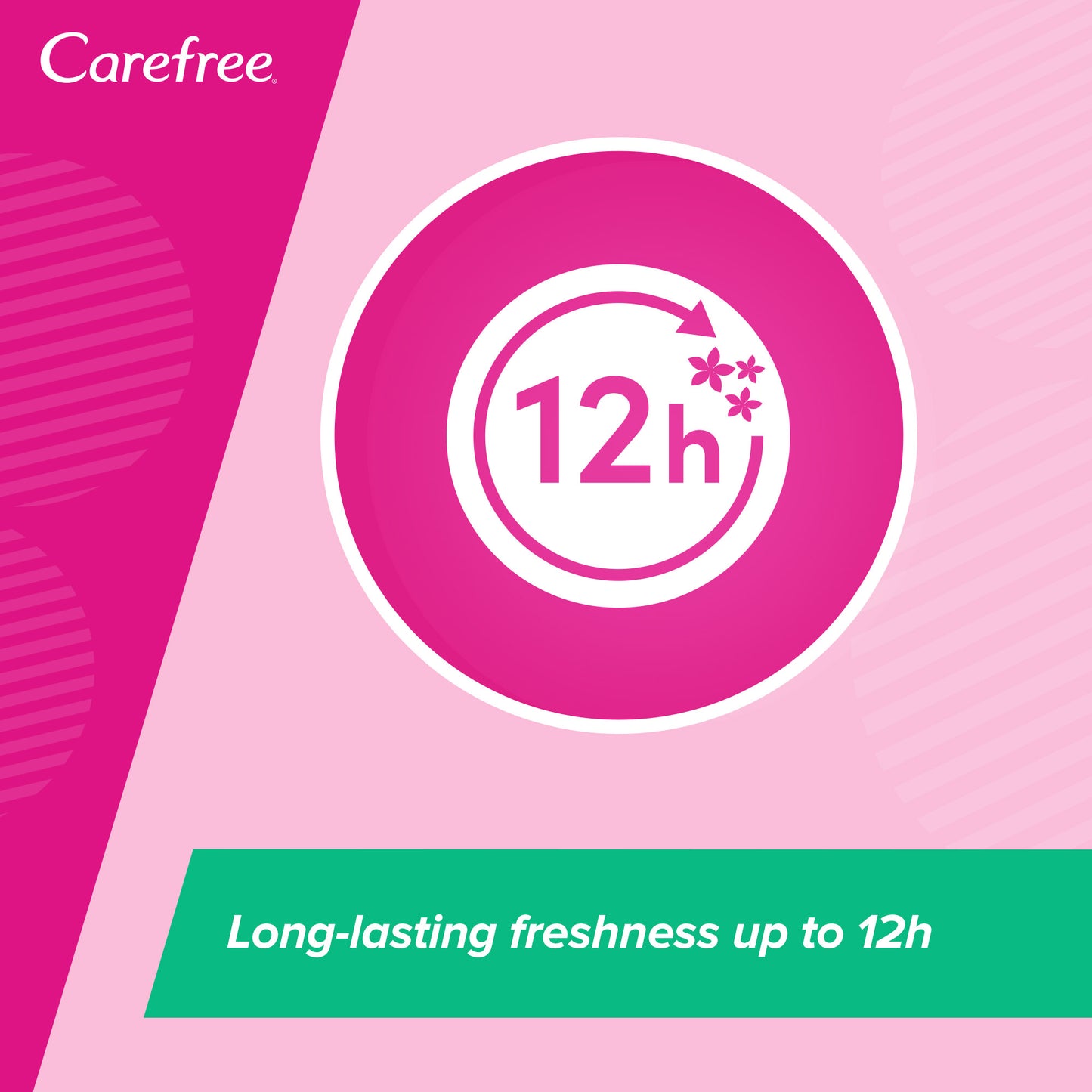 Carefree Daily Intimate Wipes with Green Tea and Aloe Vera 20 Nos