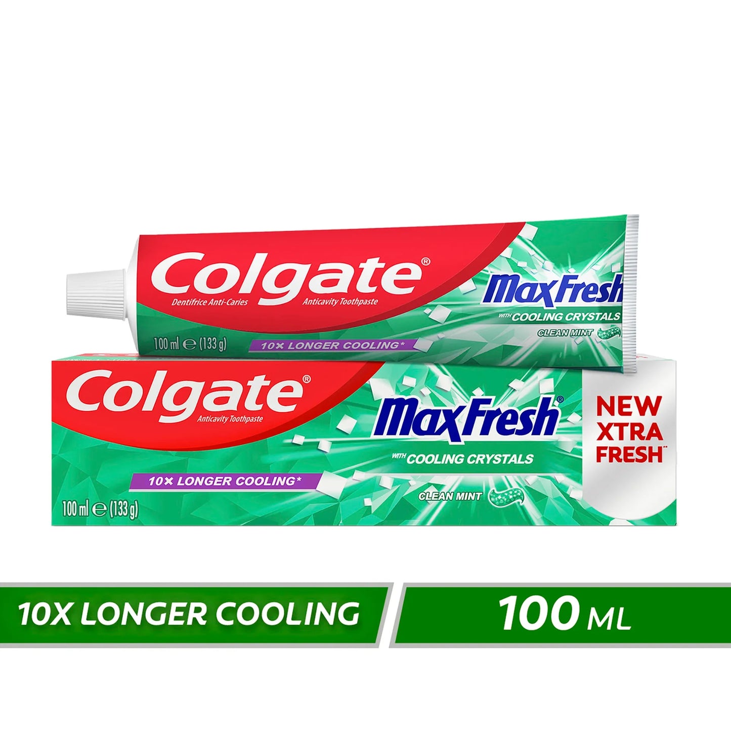 Colgate Toothpaste MaxFresh Clean Mint Green 100ml