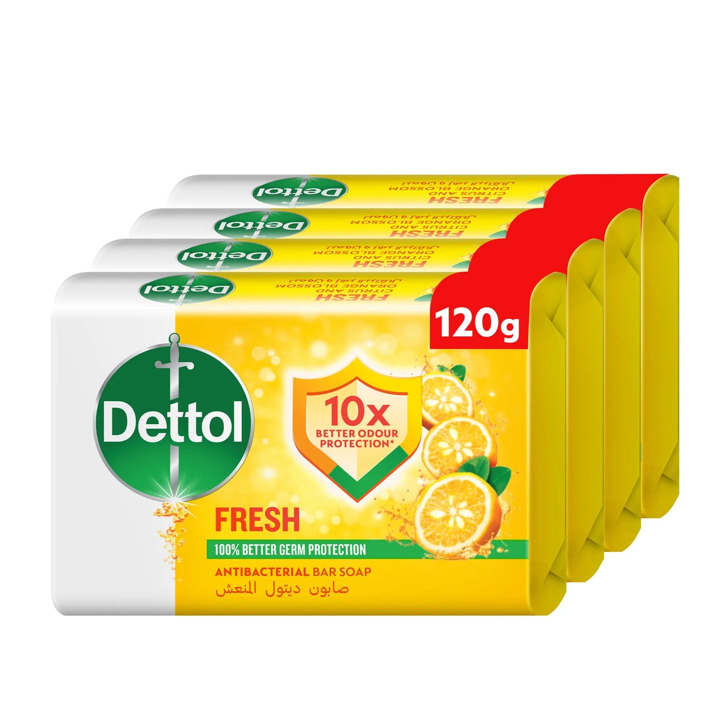 Dettol Soap Fresh 4X120g