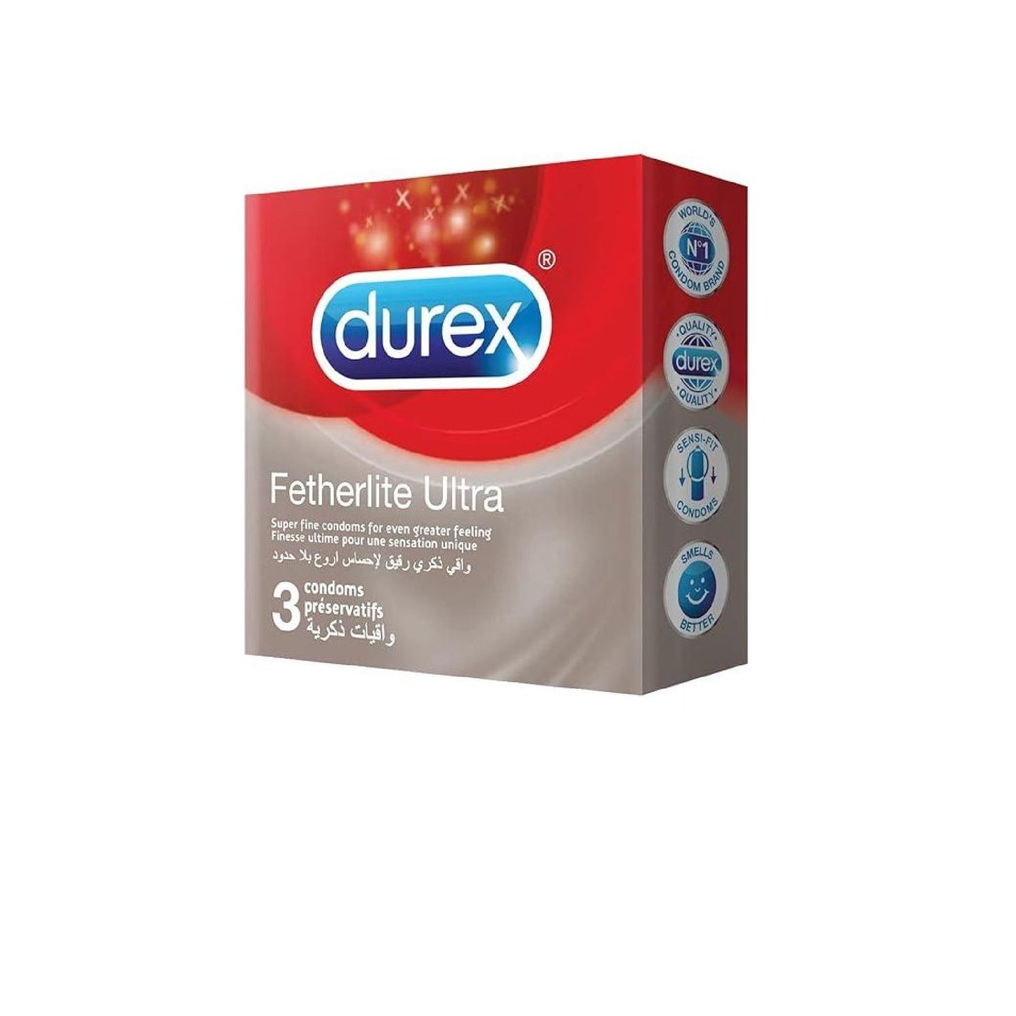 Durex Fetherlite Ultra Condoms 3pack