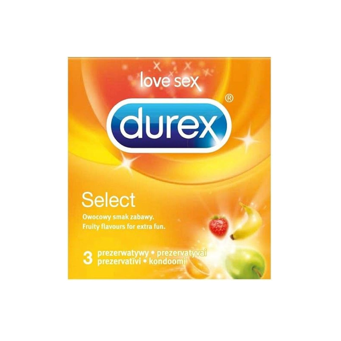 Durex Select Condoms 3pcs