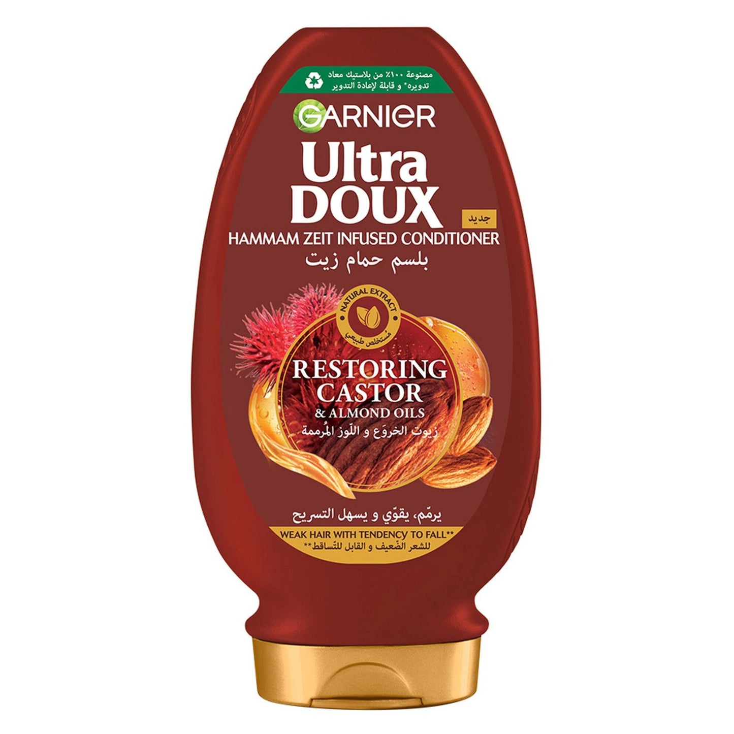 Garnier Ultra Doux Castor & Almond Oils Conditioner 360 ml