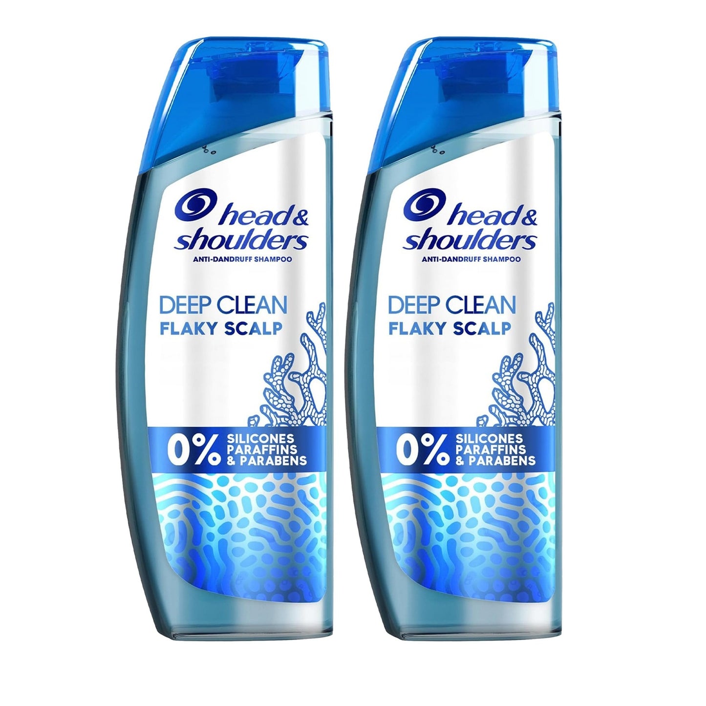 Head & Shoulders Deep Clean Shampoo Flaky Scalp 400ml Twin Pack